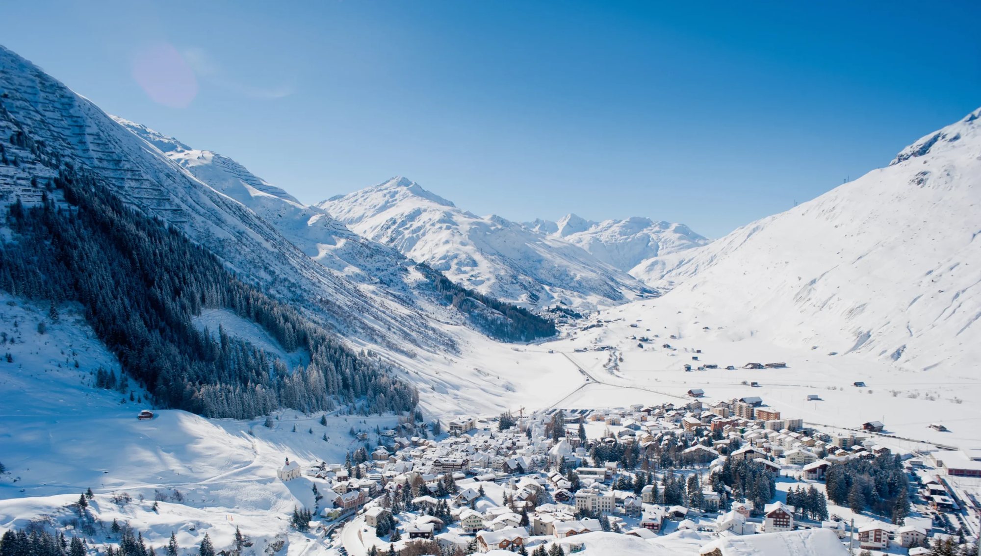 Andermatt: the village