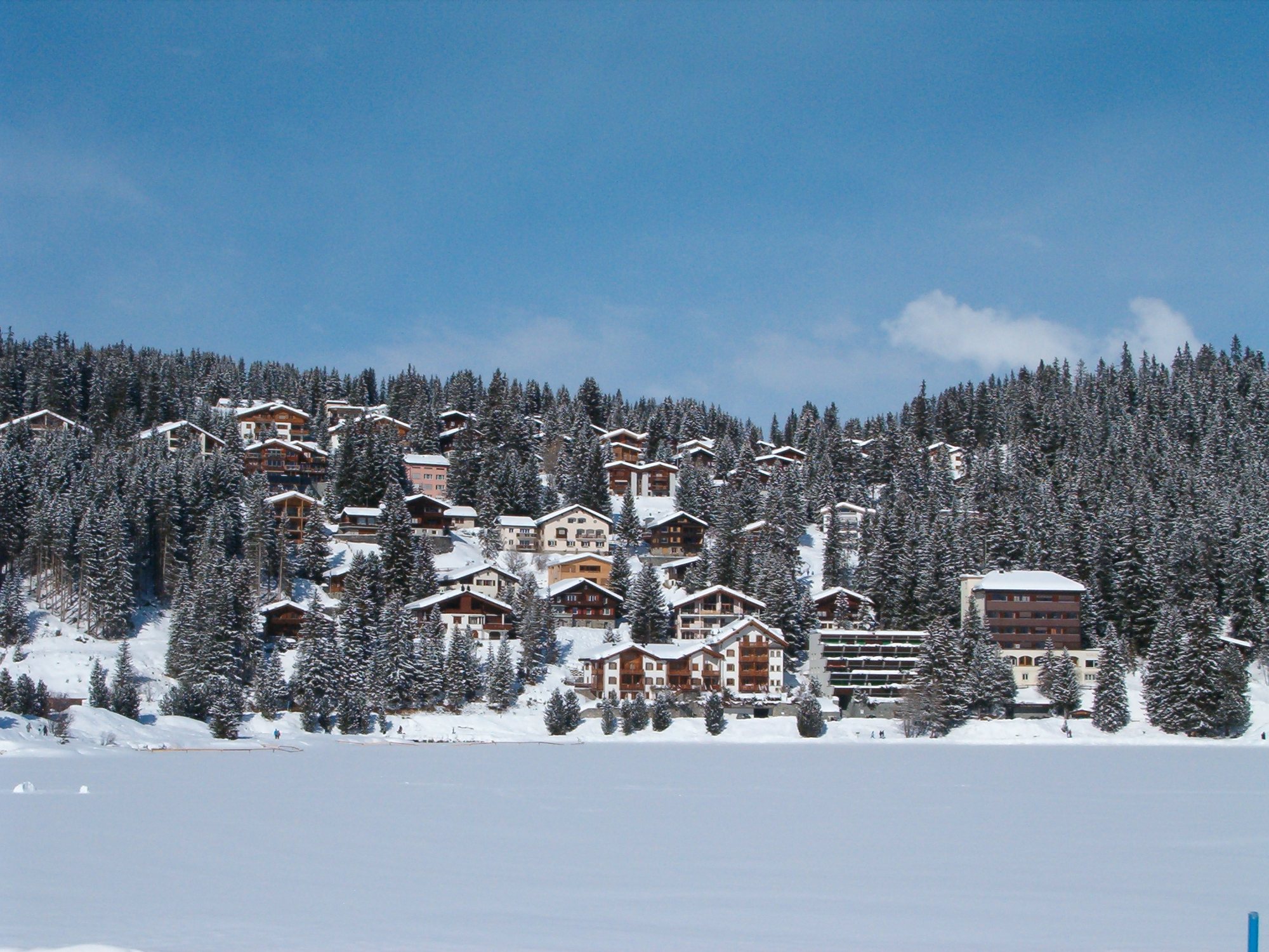 Arosa Lenzerheide: the village