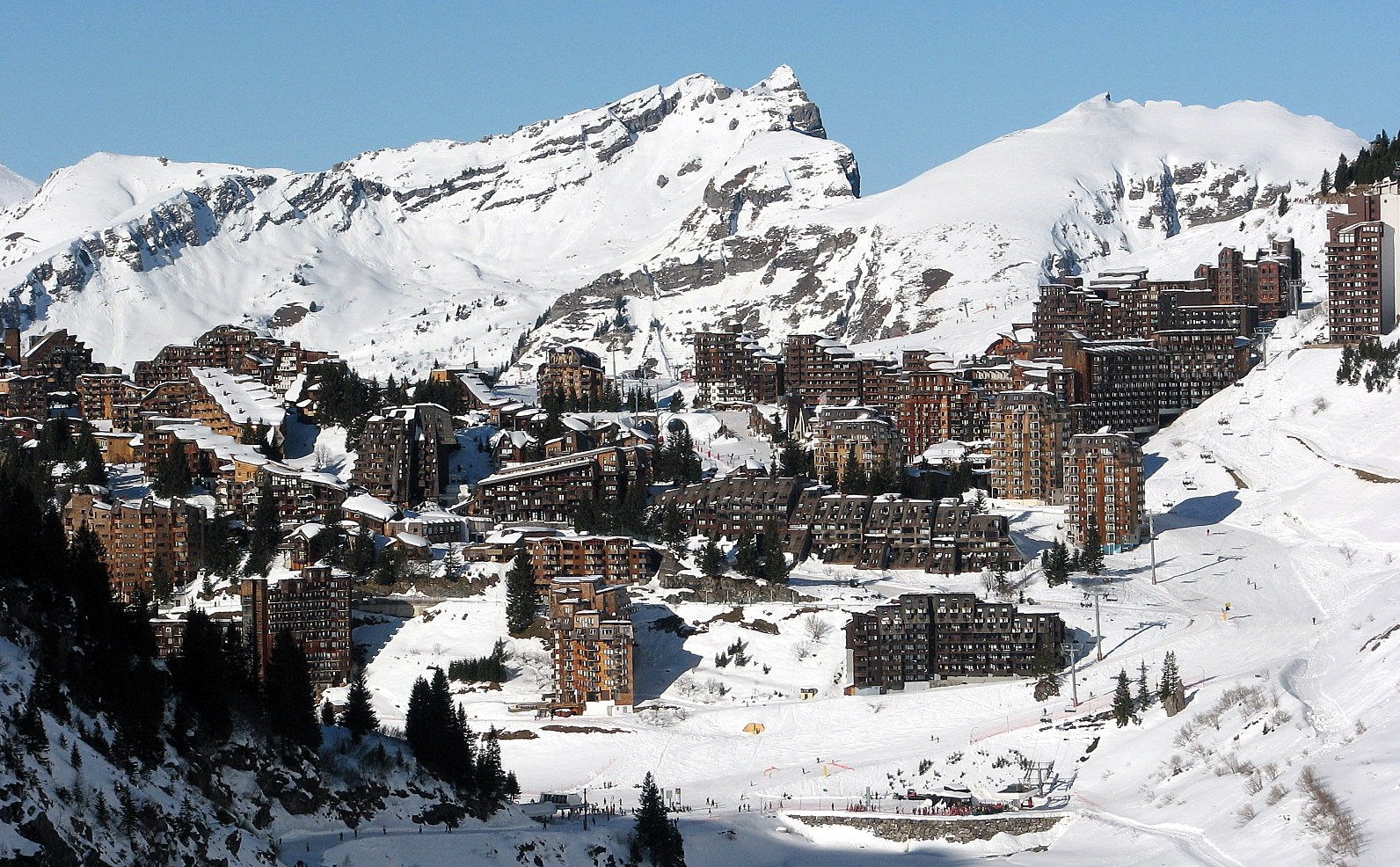 Avoriaz: the village