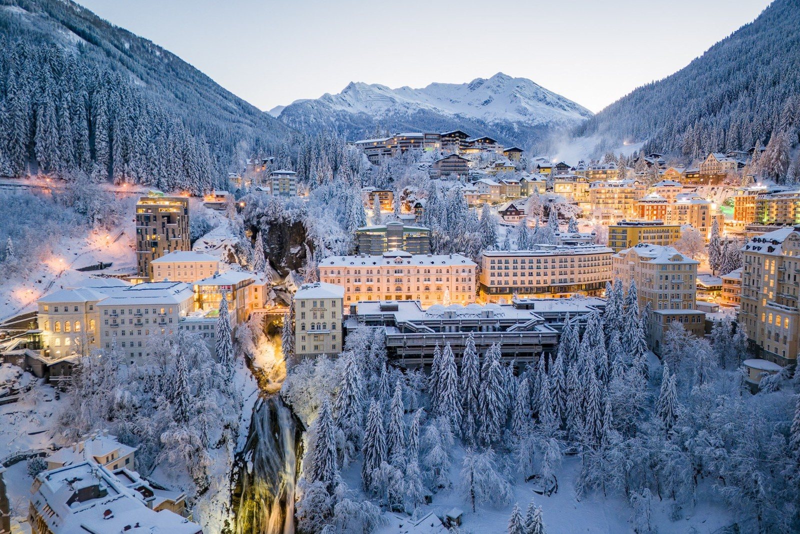 Bad Gastein: the village