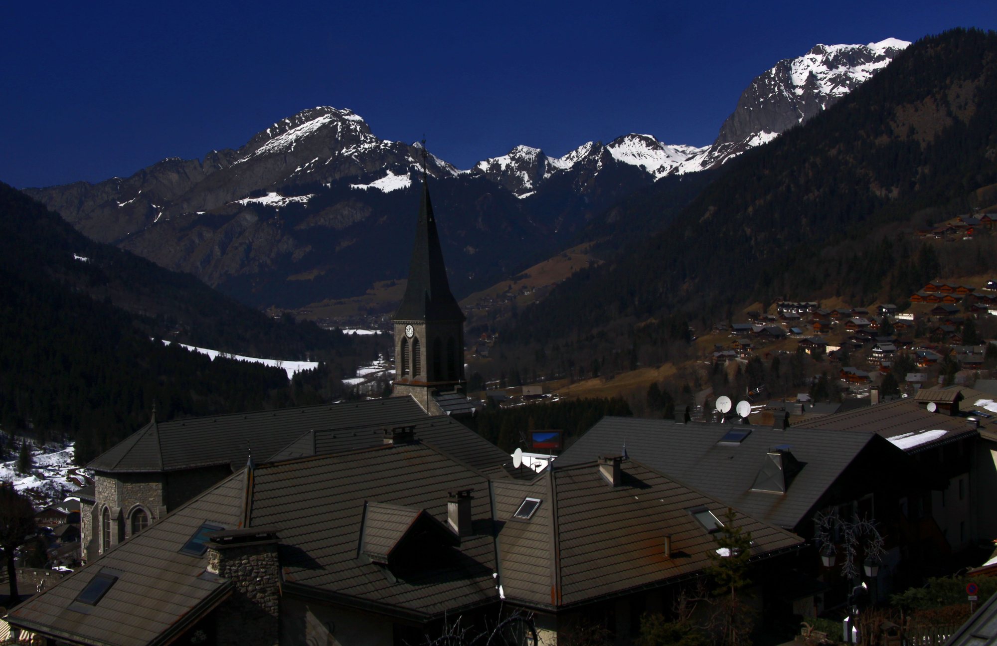 Châtel: the village