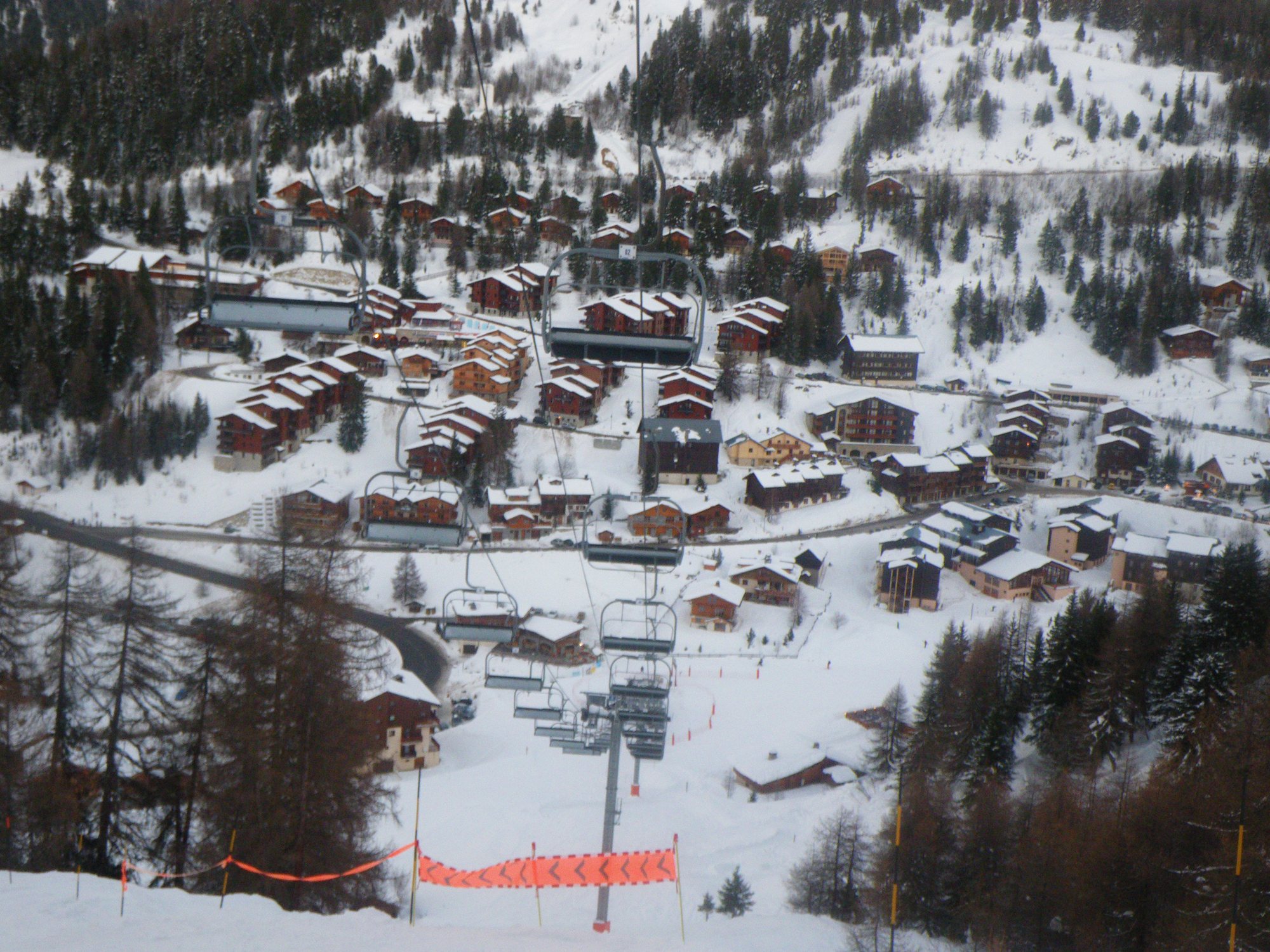 La Plagne: the village