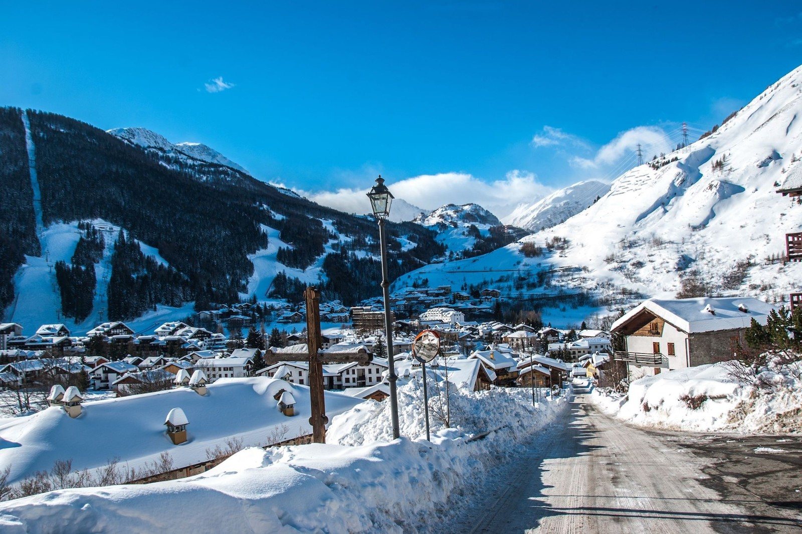 La Thuile: the village