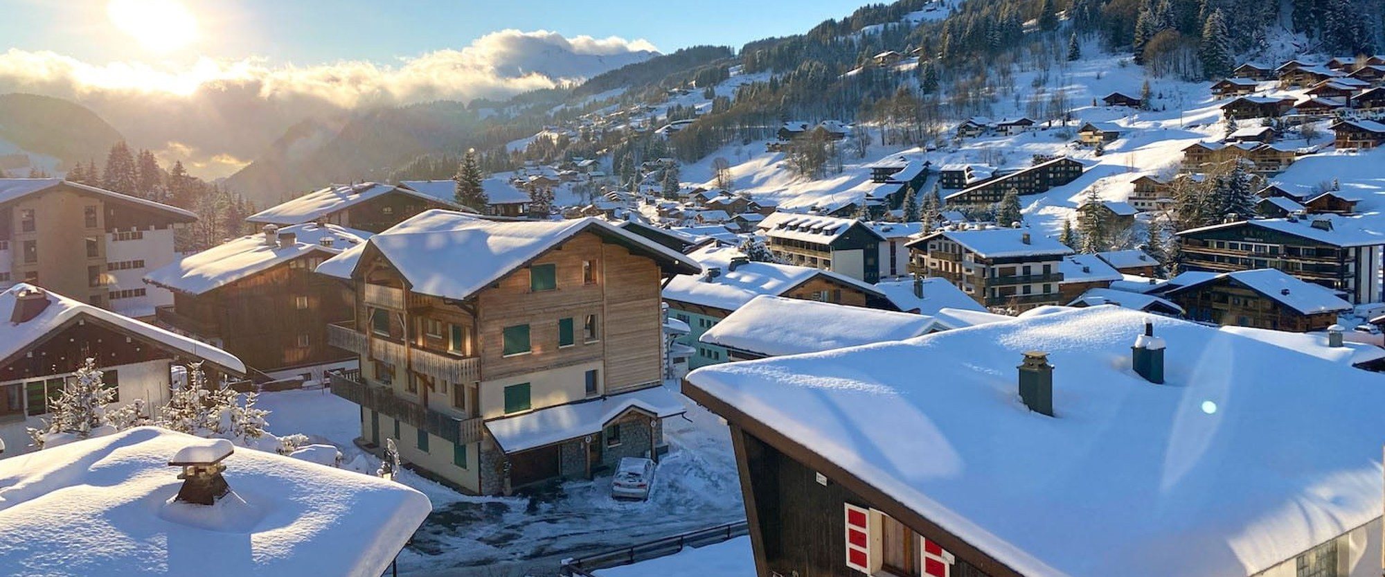 Les Gets: the village