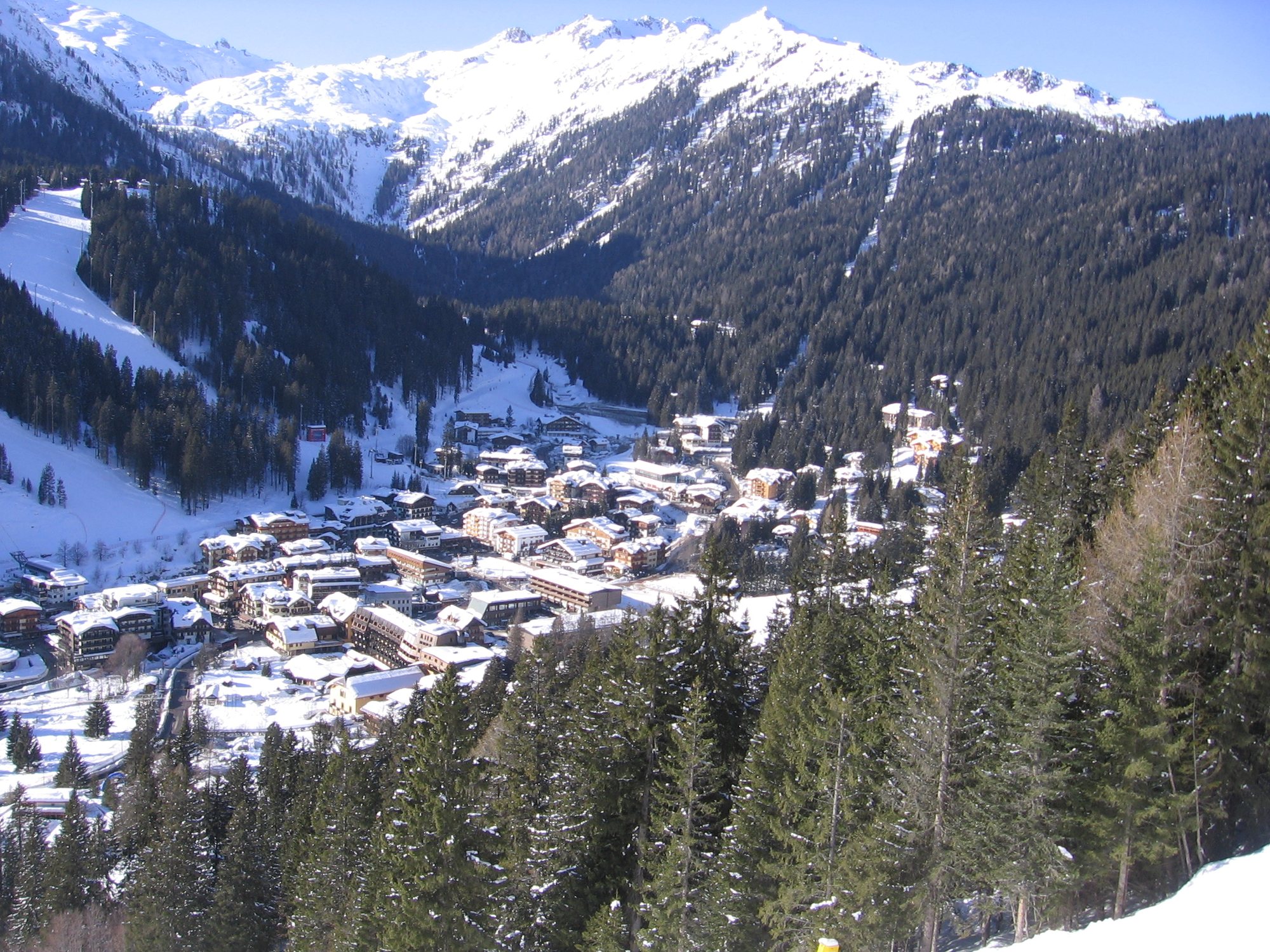 Madonna di Campiglio: the village