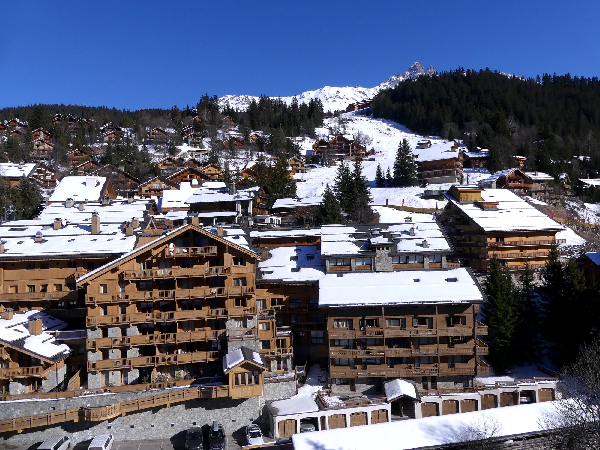 Méribel: the village