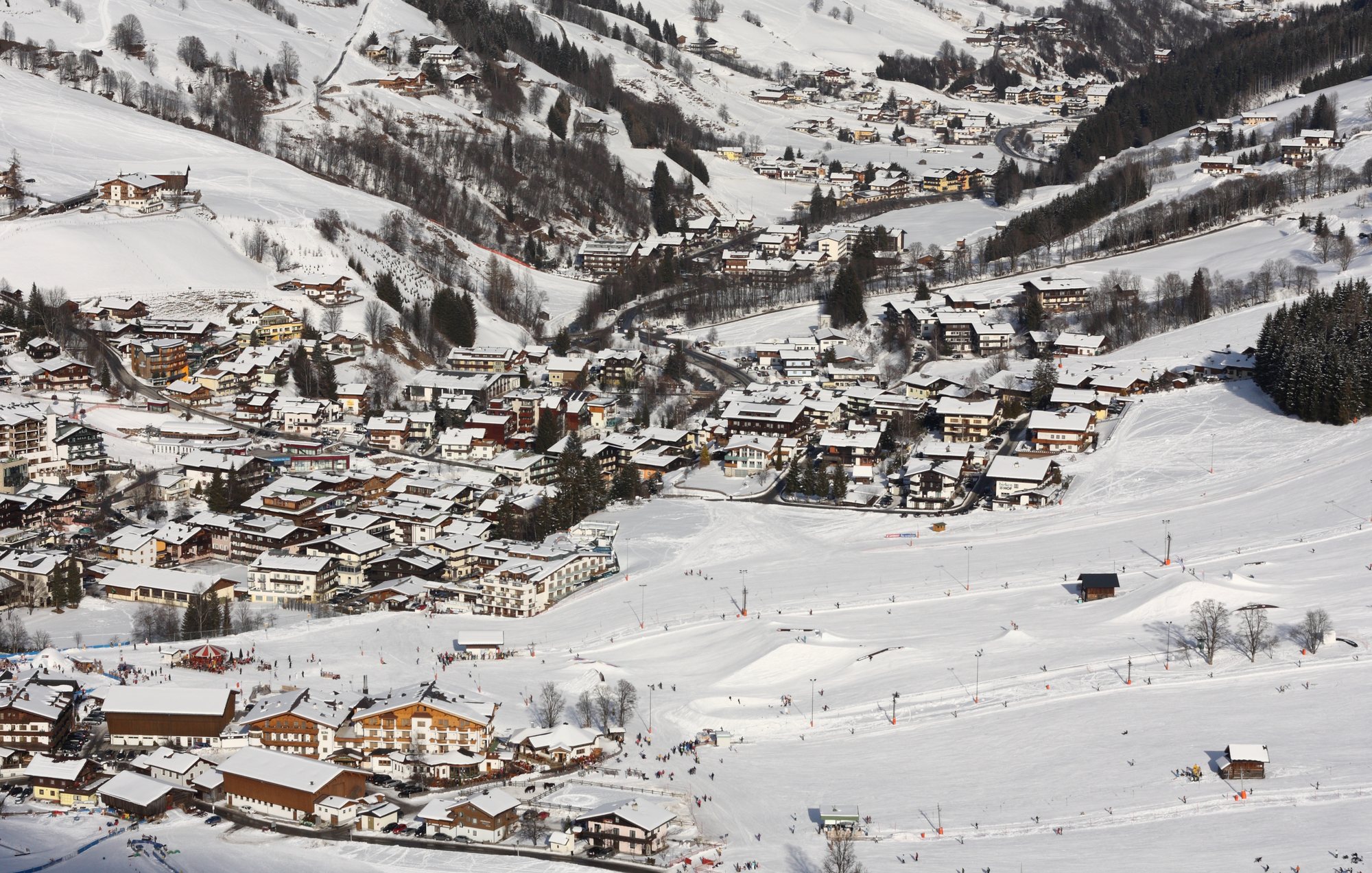Saalbach-Hinterglemm: the village