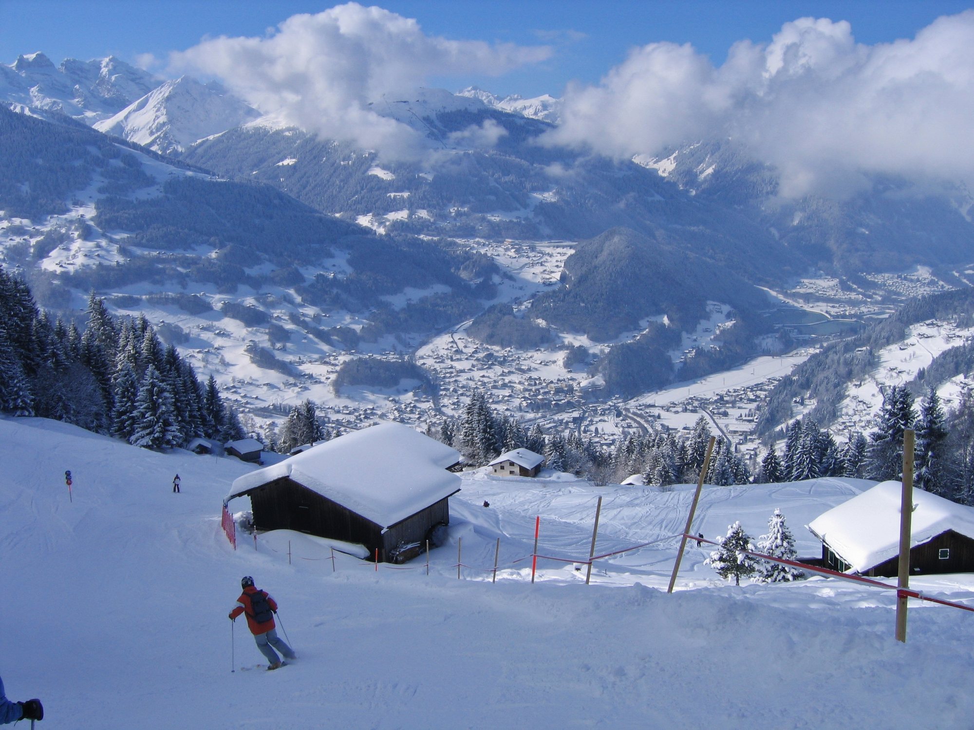 Schruns: the village