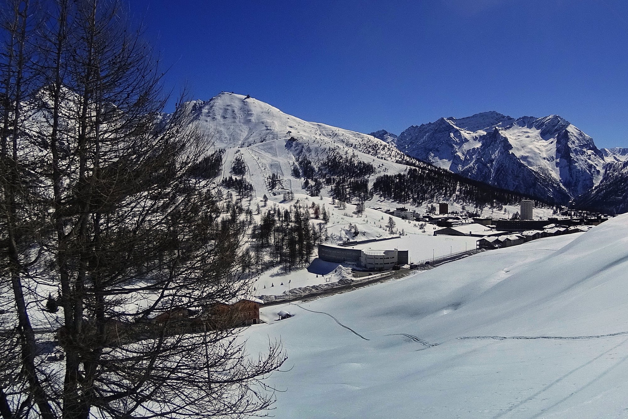 Sestriere: the village