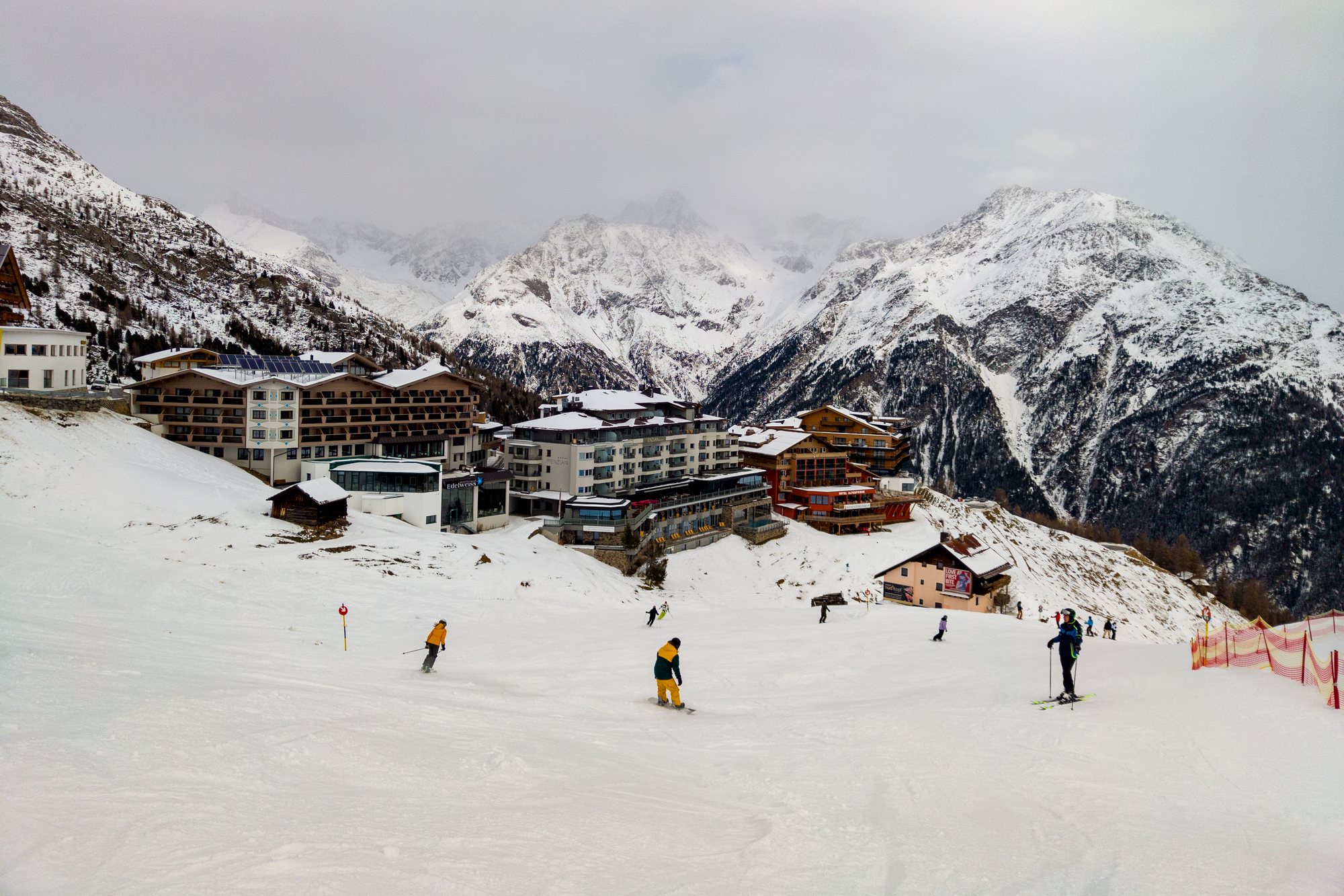 Sölden: the village