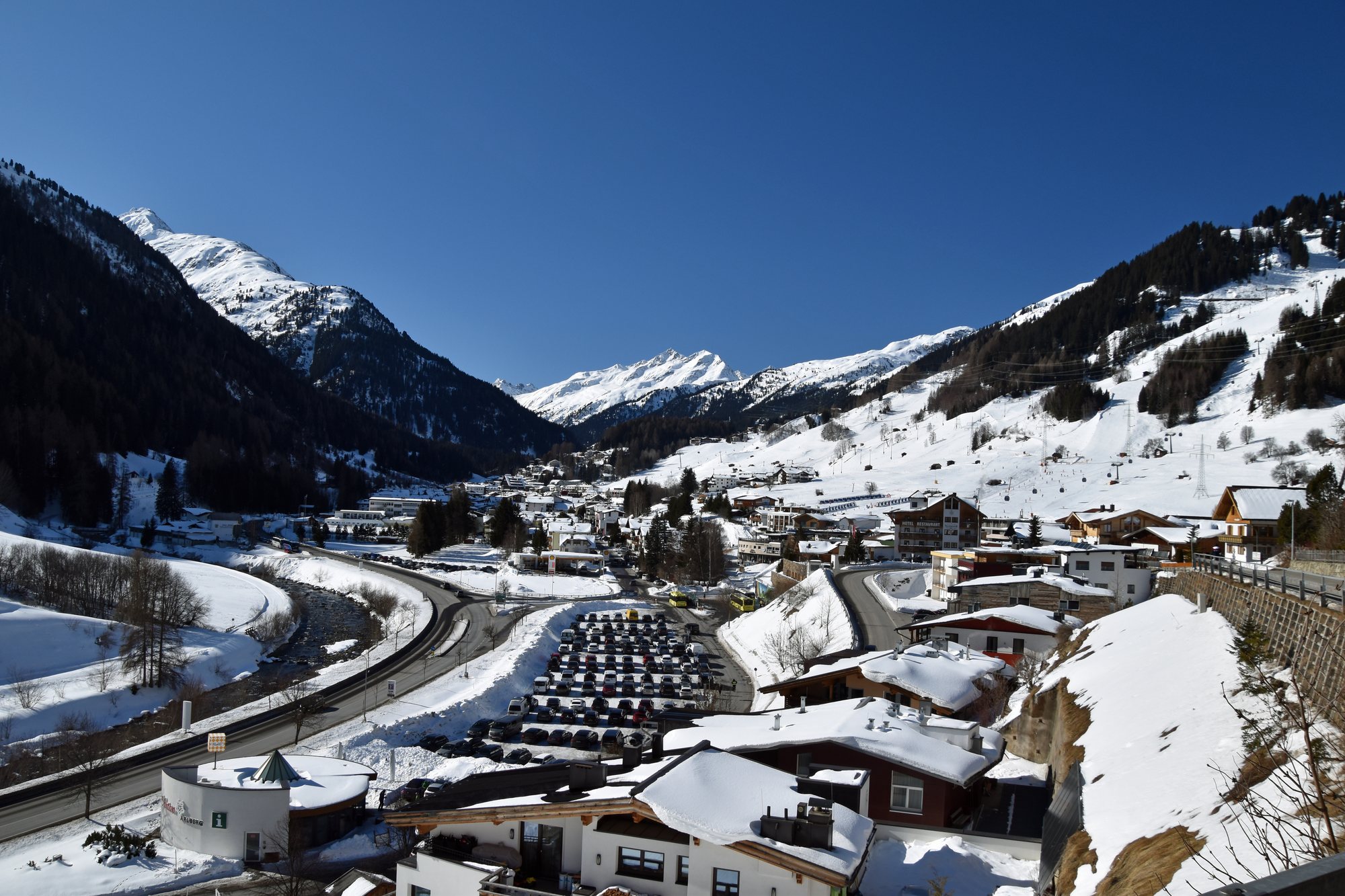 St. Anton am Arlberg: the village