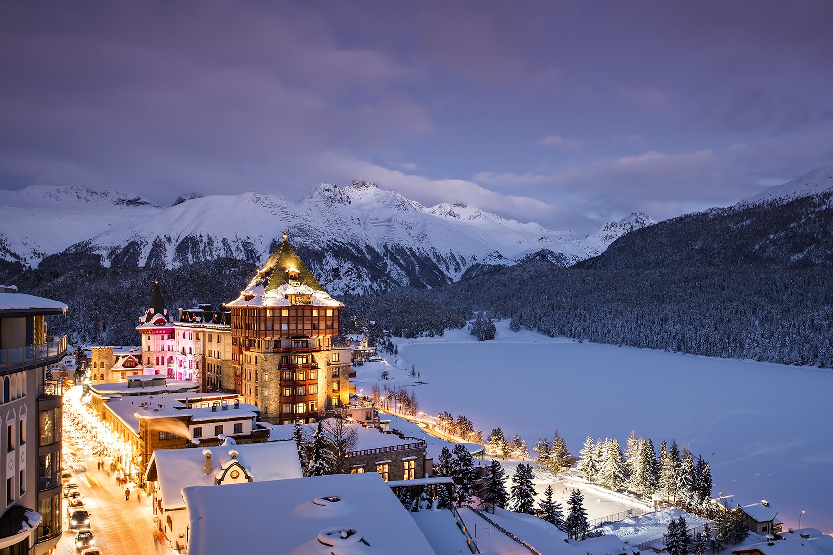 St. Moritz: the village