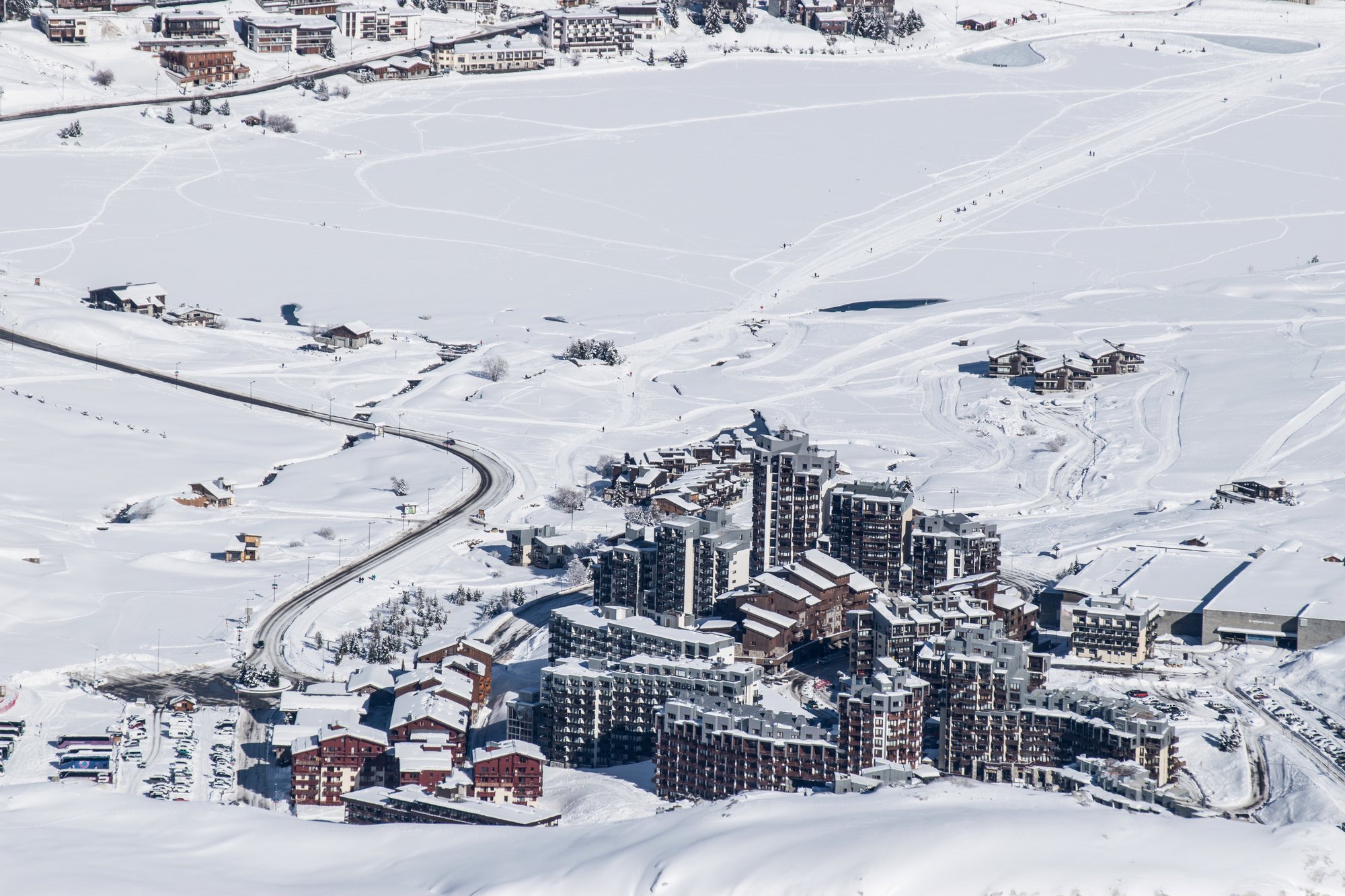 Tignes: the village