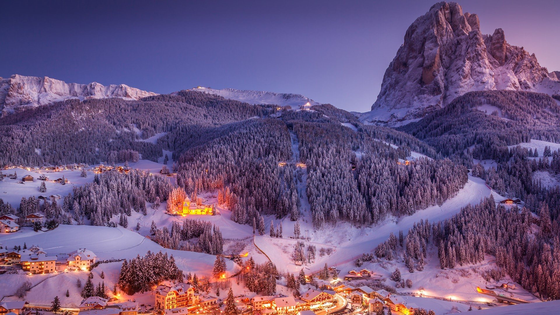 Val Gardena: the village