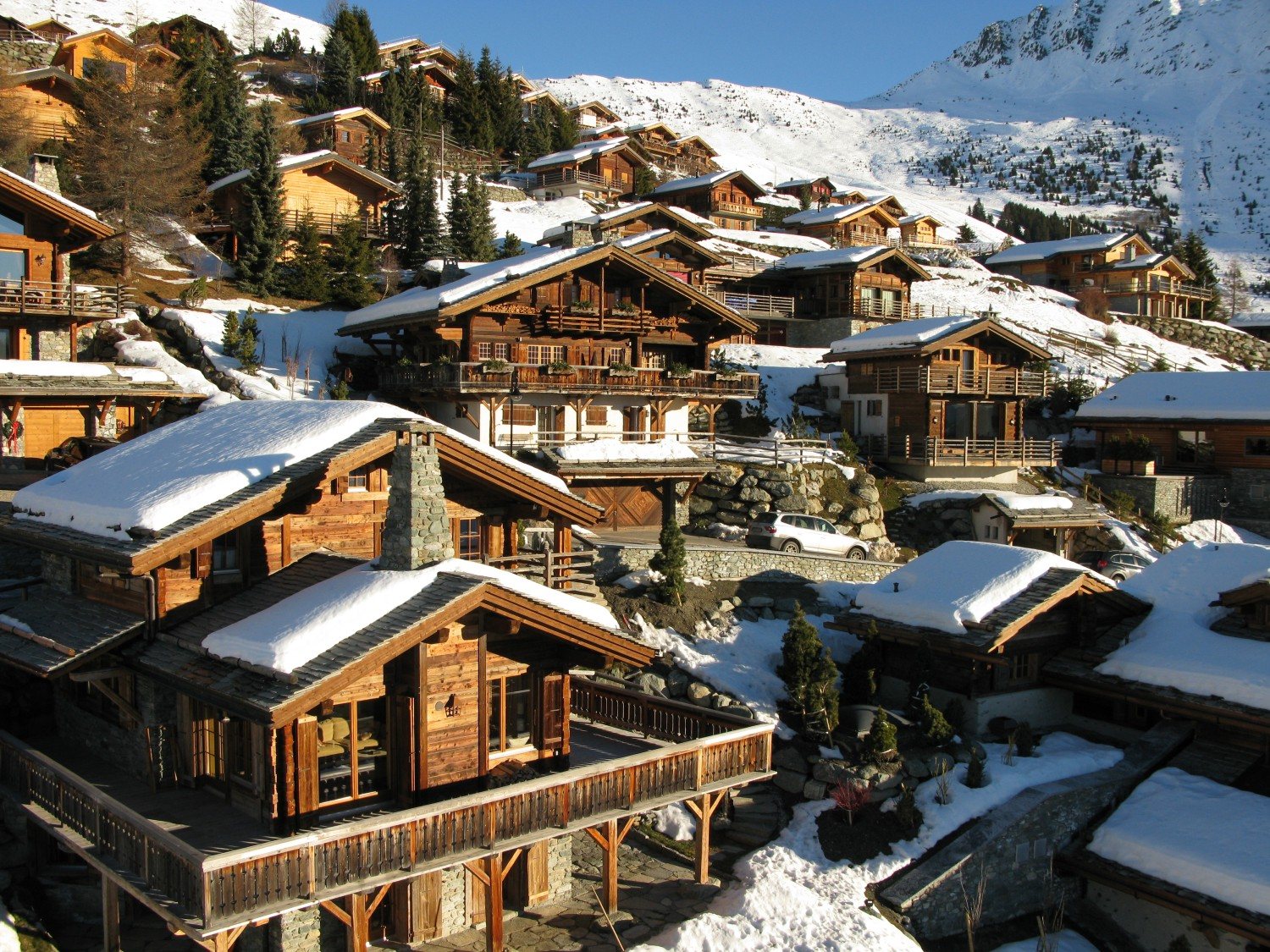 Verbier: the village