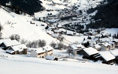 Alta Badia: aldeia e pistas, foto 3