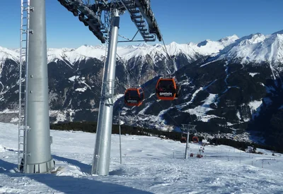 Bad Gastein: village and slopes, photo 2