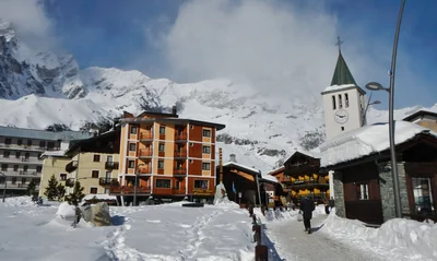 Cervinia: village and slopes, photo 2
