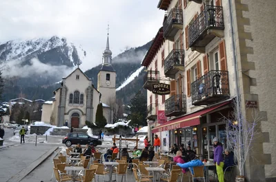 Chamonix: village and slopes, photo 3
