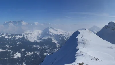 Châtel: village and slopes, photo 1
