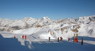 Courchevel: aldeia e pistas, foto 4