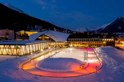 Davos: village and slopes, photo 2