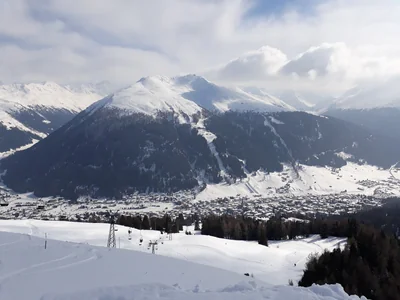 Davos: village and slopes, photo 4
