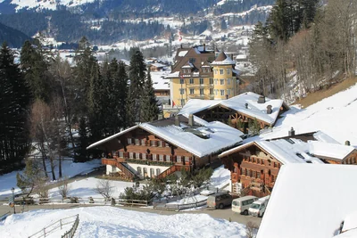 Gstaad-Schönried: village and slopes, photo 3