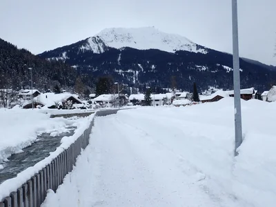 Klosters: village and slopes, photo 2