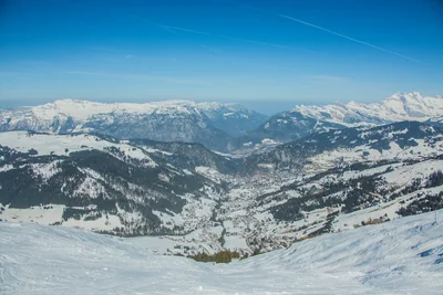 La Clusaz: aldeia e pistas, foto 1