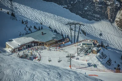 La Clusaz: aldeia e pistas, foto 3