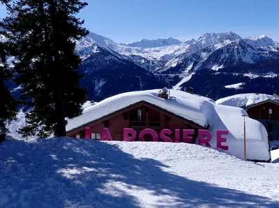 La Rosière: village and slopes, photo 1