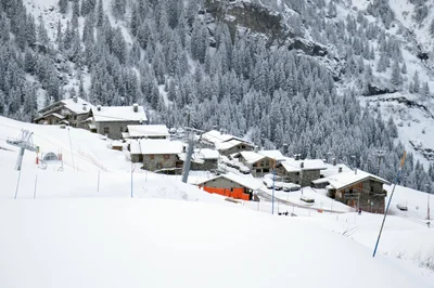 La Rosière: village and slopes, photo 2