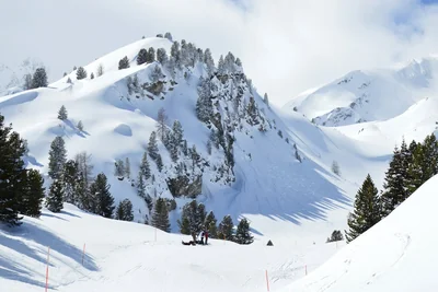 La Thuile: village and slopes, photo 4