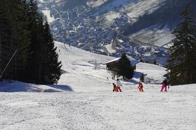 Le Grand-Bornand: village and slopes, photo 1