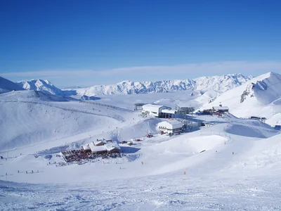 Les Deux Alpes: village and slopes, photo 4