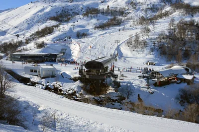 Les Menuires: village and slopes, photo 4