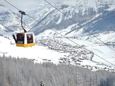 Livigno: village and slopes, photo 2