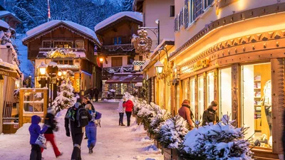 Megève: village and slopes, photo 1