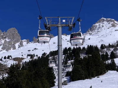 Méribel: village and slopes, photo 4