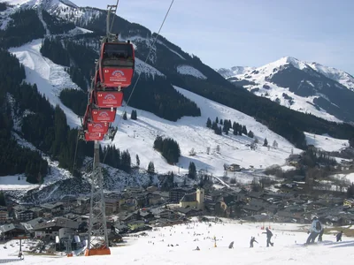 Saalbach-Hinterglemm: village and slopes, photo 4