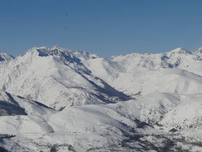 Saint-Lary-Soulan: aldeia e pistas, foto 1