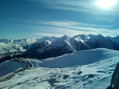 Saint-Lary-Soulan: aldeia e pistas, foto 2
