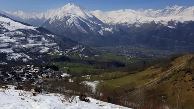 Saint-Lary-Soulan: aldeia e pistas, foto 3