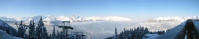 Schruns: village and slopes, photo 1