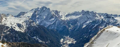 Val di Fassa: village and slopes, photo 2
