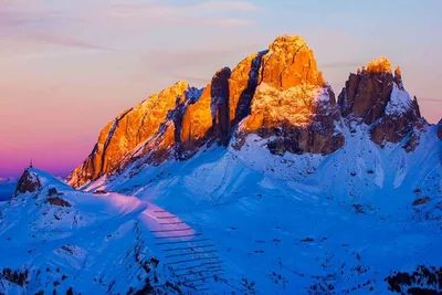 Val di Fassa: village and slopes, photo 4