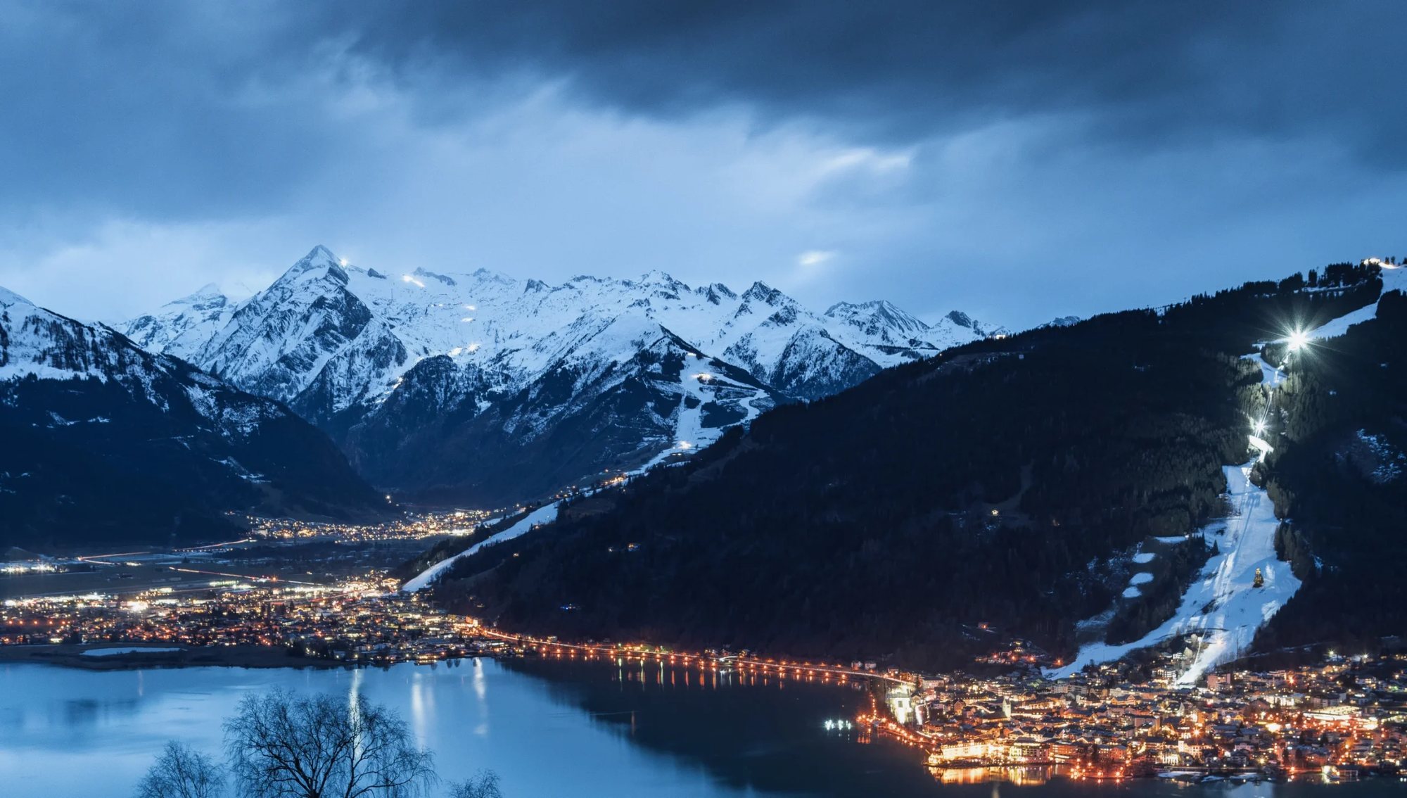 Zell am See: the village