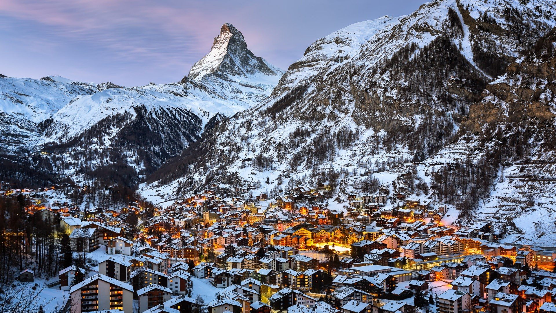 Zermatt: the village